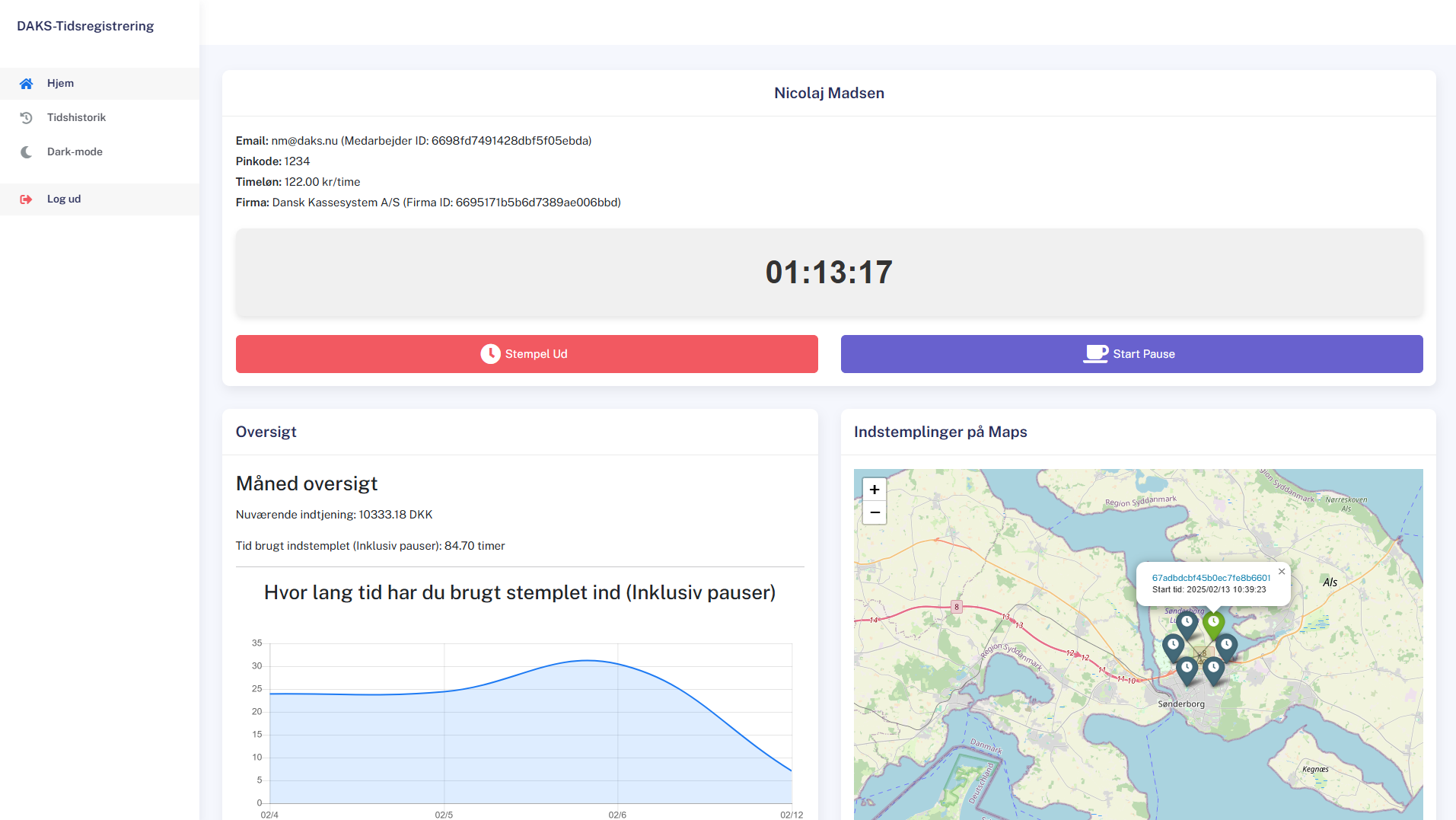Employee Dashboard